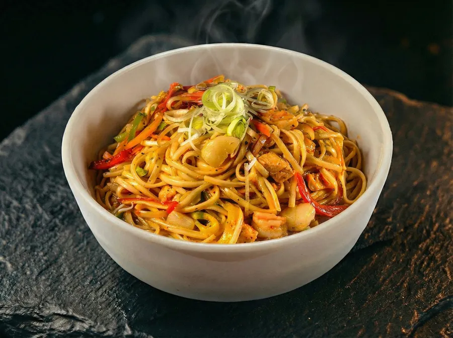 Удон с Морепродуктами 