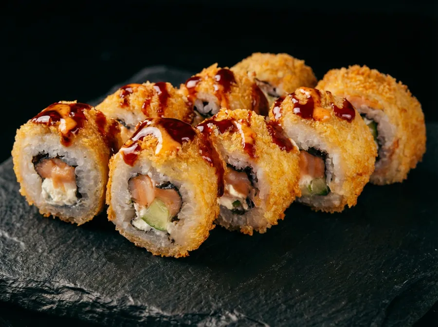 Теплый лосось 